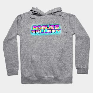 ROGUES GALLERY 80s Text Effects 4 Hoodie